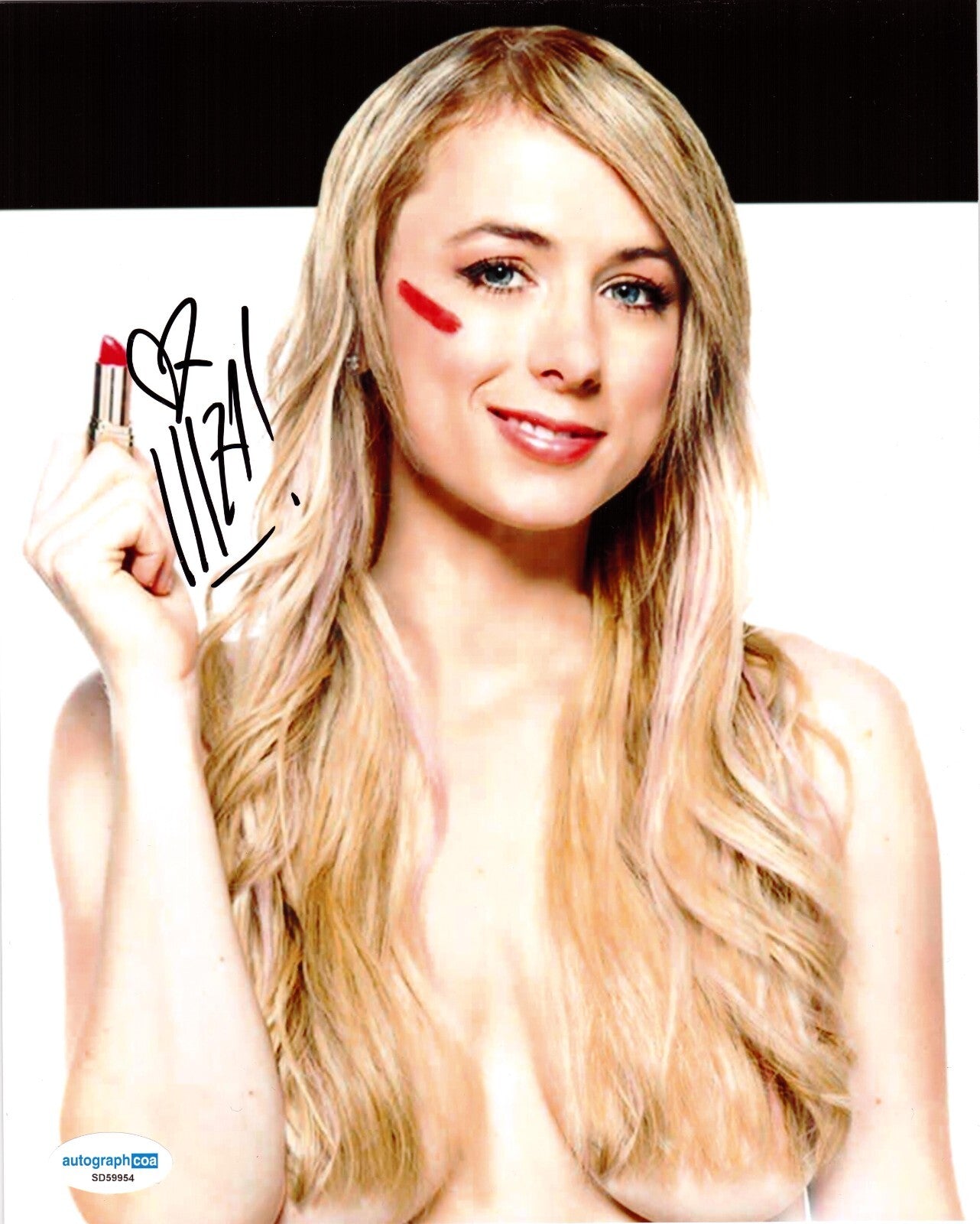 Iliza Shlesinger Last Comic Standing Signed 8x10 Photo w/ACOA SD59954