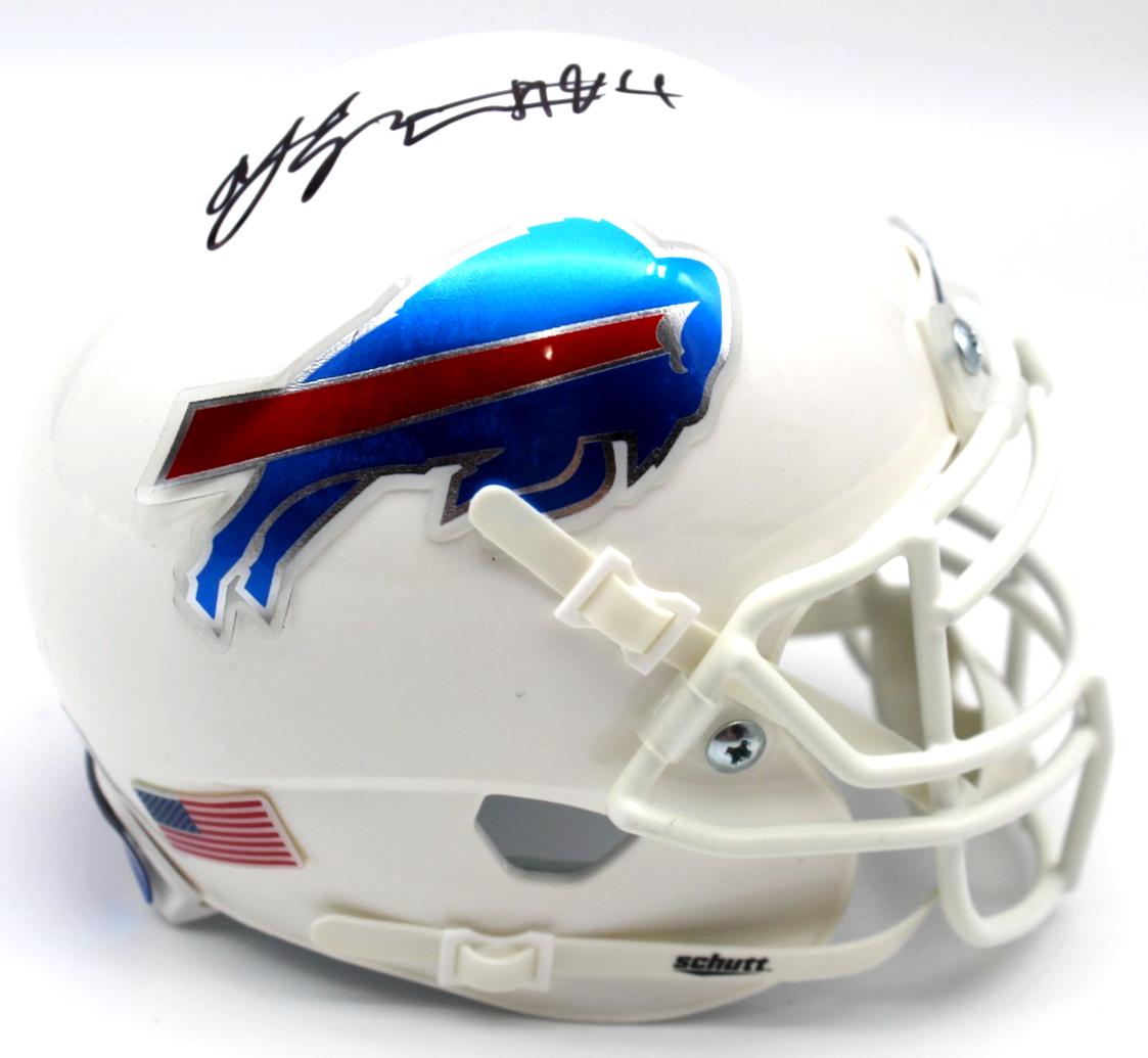 AJ Epenesa A.J. Buffalo Bills Signed Custom Mini Helmet w/Beckett COA BQ83808