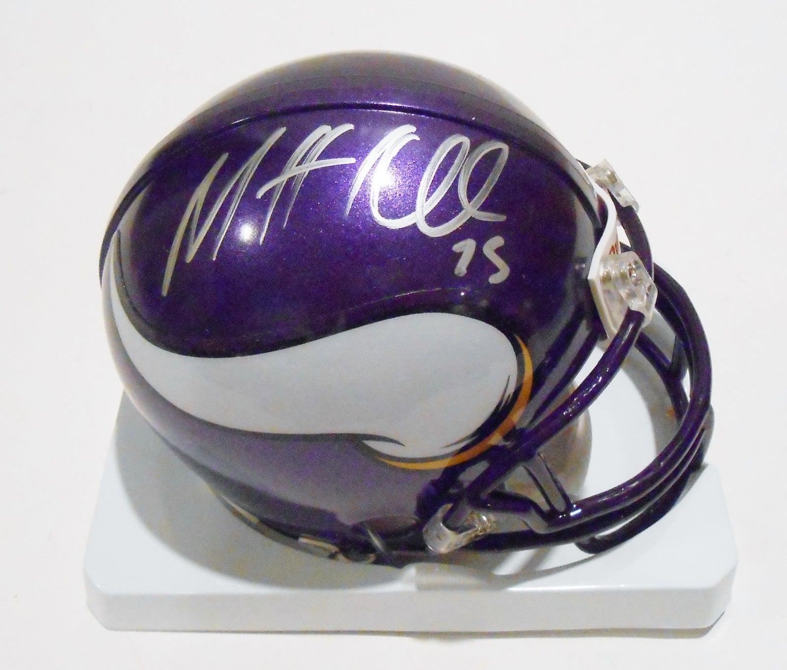 Matt Kalil Signed Minnesota Vikings Mini Helmet w/COA USC
