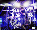 Brandon Pertzborn Offspring Rock N Roll Drummer Signed 8x10 Photo w/ACOA SD60076