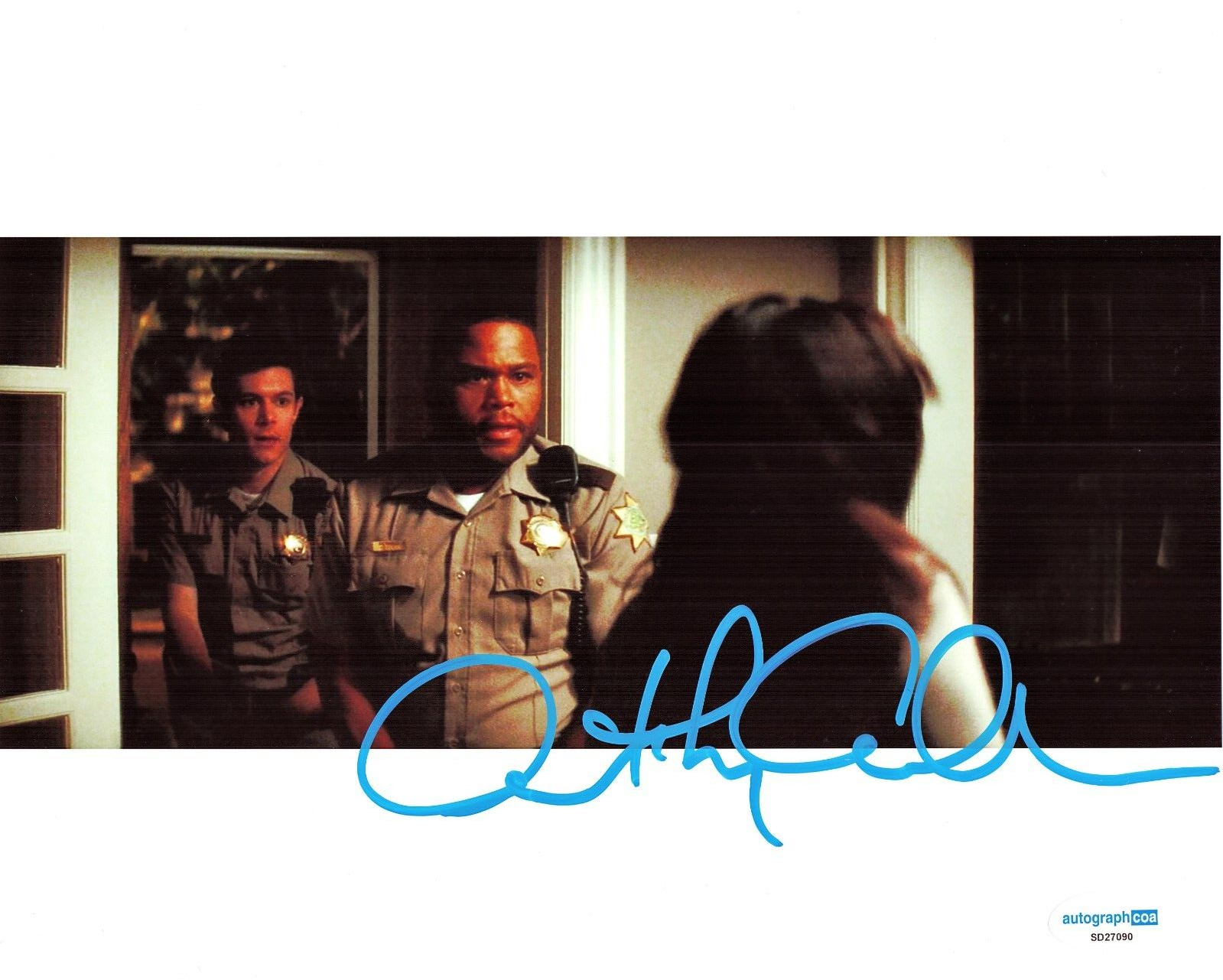 Anthony Anderson Signed 8x10 Photo Scream 4 Deputy Perkins w/ACOA SD27090