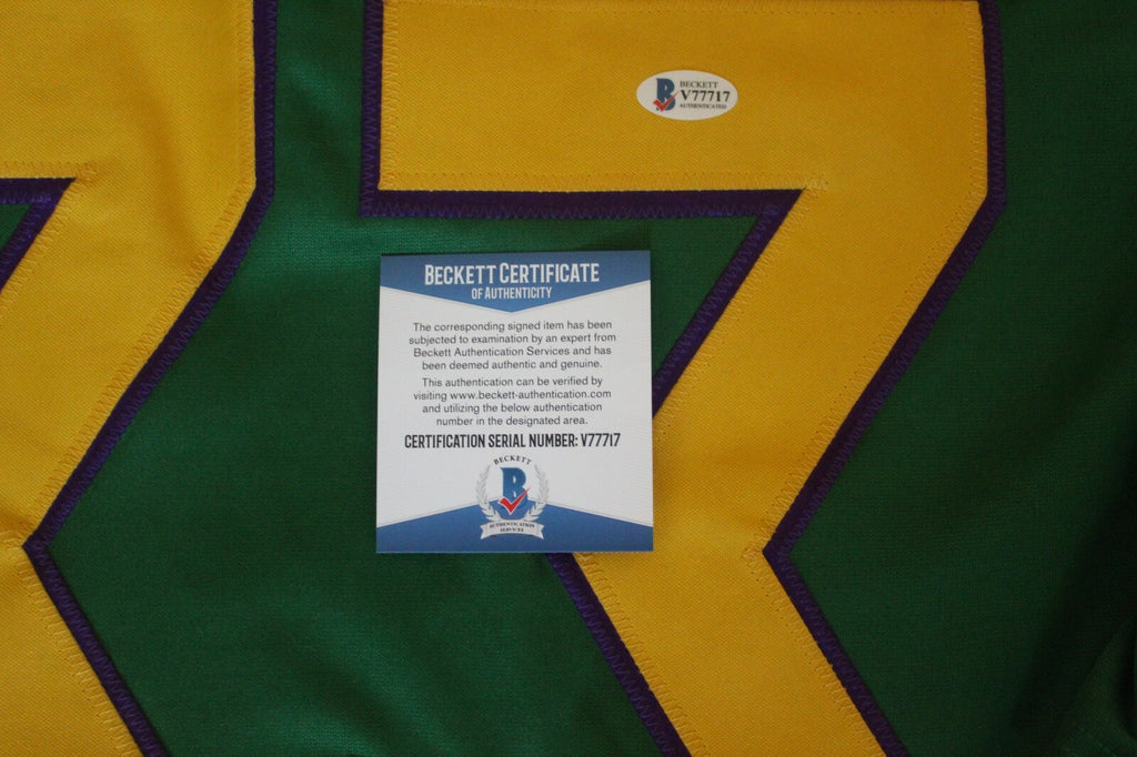 Shaun Weiss Signed Mighty Ducks Movie Custom XL Jersey w/Beckett COA V77717
