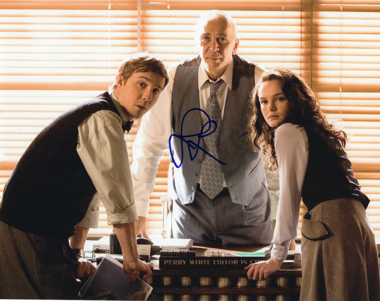 Frank Langella Signed 8x10 Photo w/COA Frost / Nixon Robot Dracula #2  