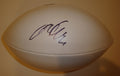 Arian Foster Signed NFL Autograph Football The Duke w/COA Dallas Cowboys