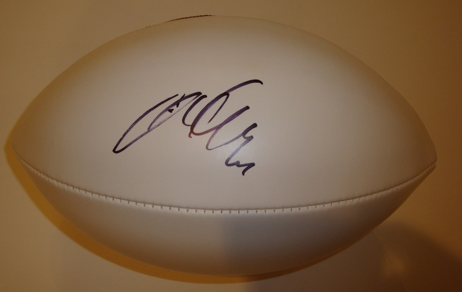 Arian Foster Signed NFL Autograph Football The Duke w/COA Dallas Cowboys