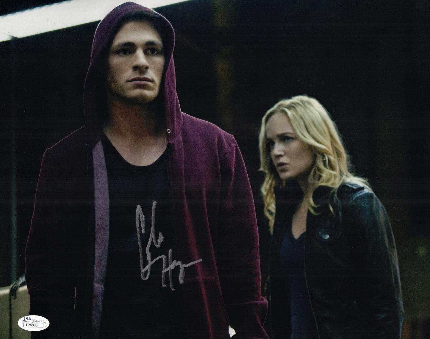 Colton Haynes Signed Arrow Roy 11x14 Photo w/JSA COA P26805