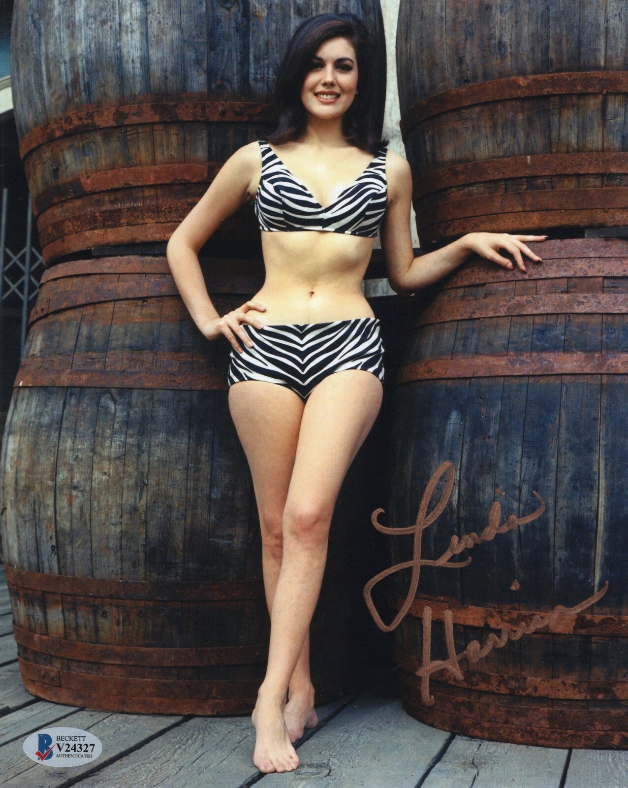Linda Harrison Signed Planet of The Apes 8x10 Photo w/Beckett COA V24327