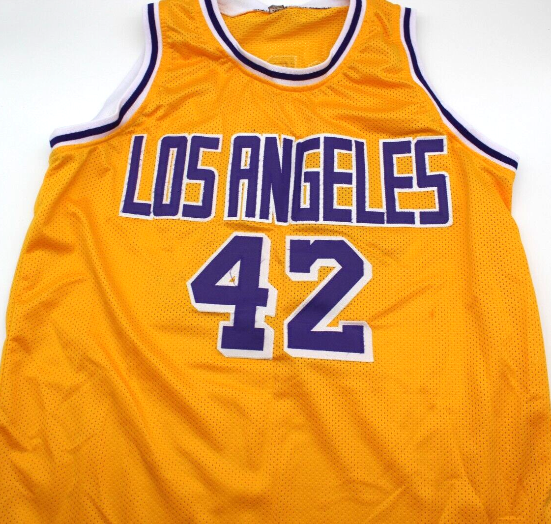 James Worthy Los Angeles Lakers Signed Custom Jersey W/Beckett COA 1W520040