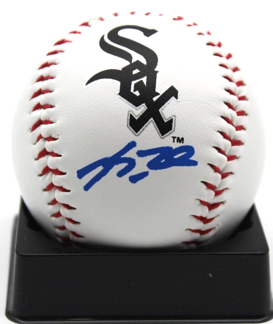 Kyle Teel Signed Chicago White Sox Major League Logo Ball w/Beckett BAS BR93250