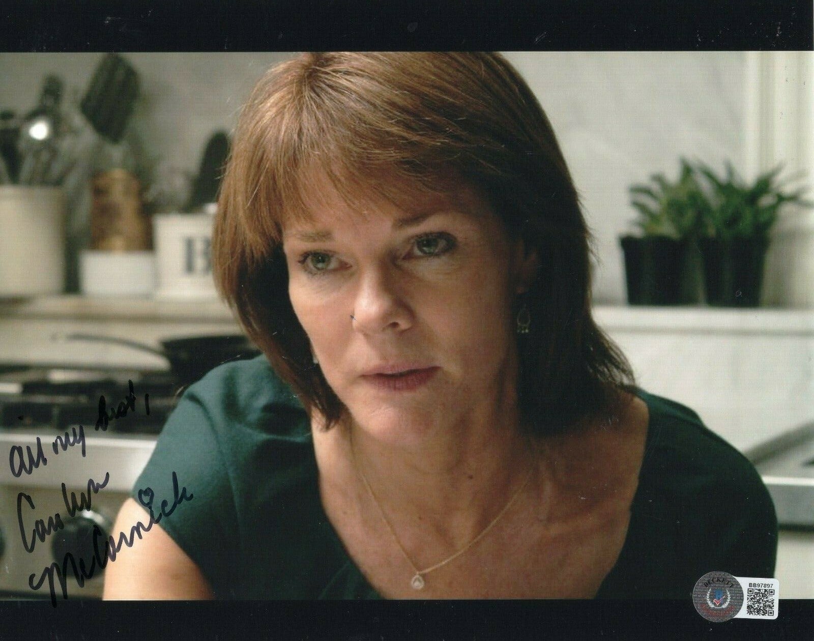 Carolyn McCormick Signed Law and Order 8x10 Photo w/Beckett COA BB97897