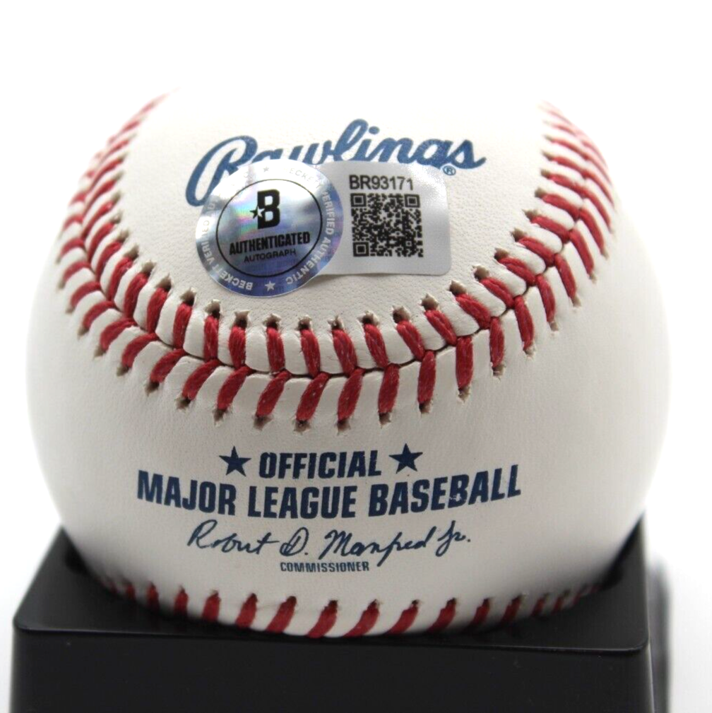 Hagen Smith Signed Official MLB Baseball Chicago White Sox w/Beckett BR93171