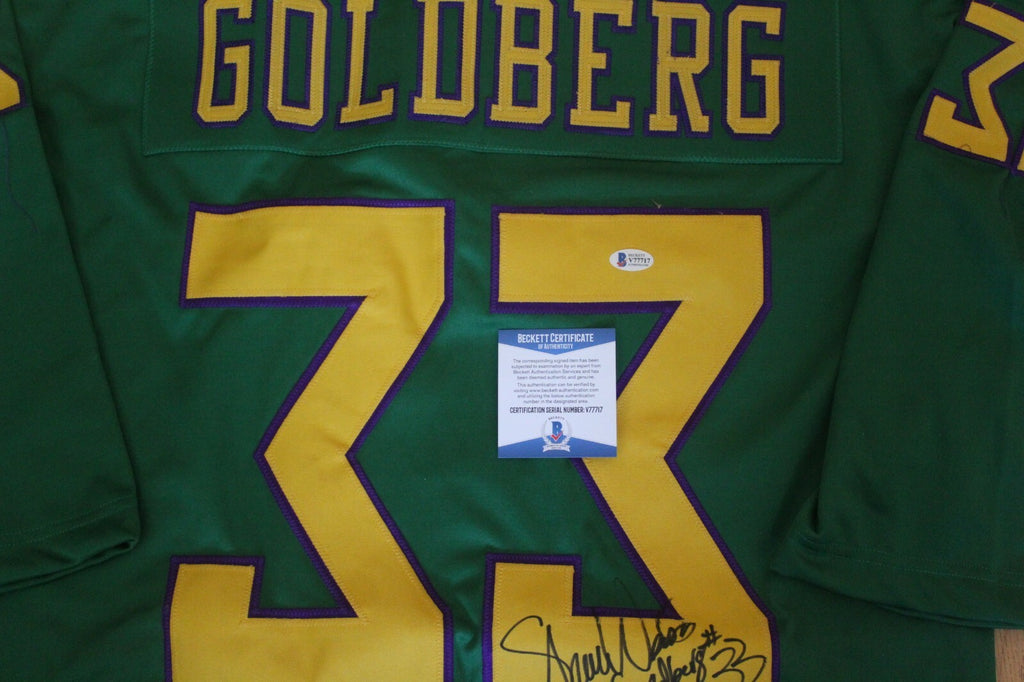 Shaun Weiss Signed Mighty Ducks Movie Custom XL Jersey w/Beckett COA V77717