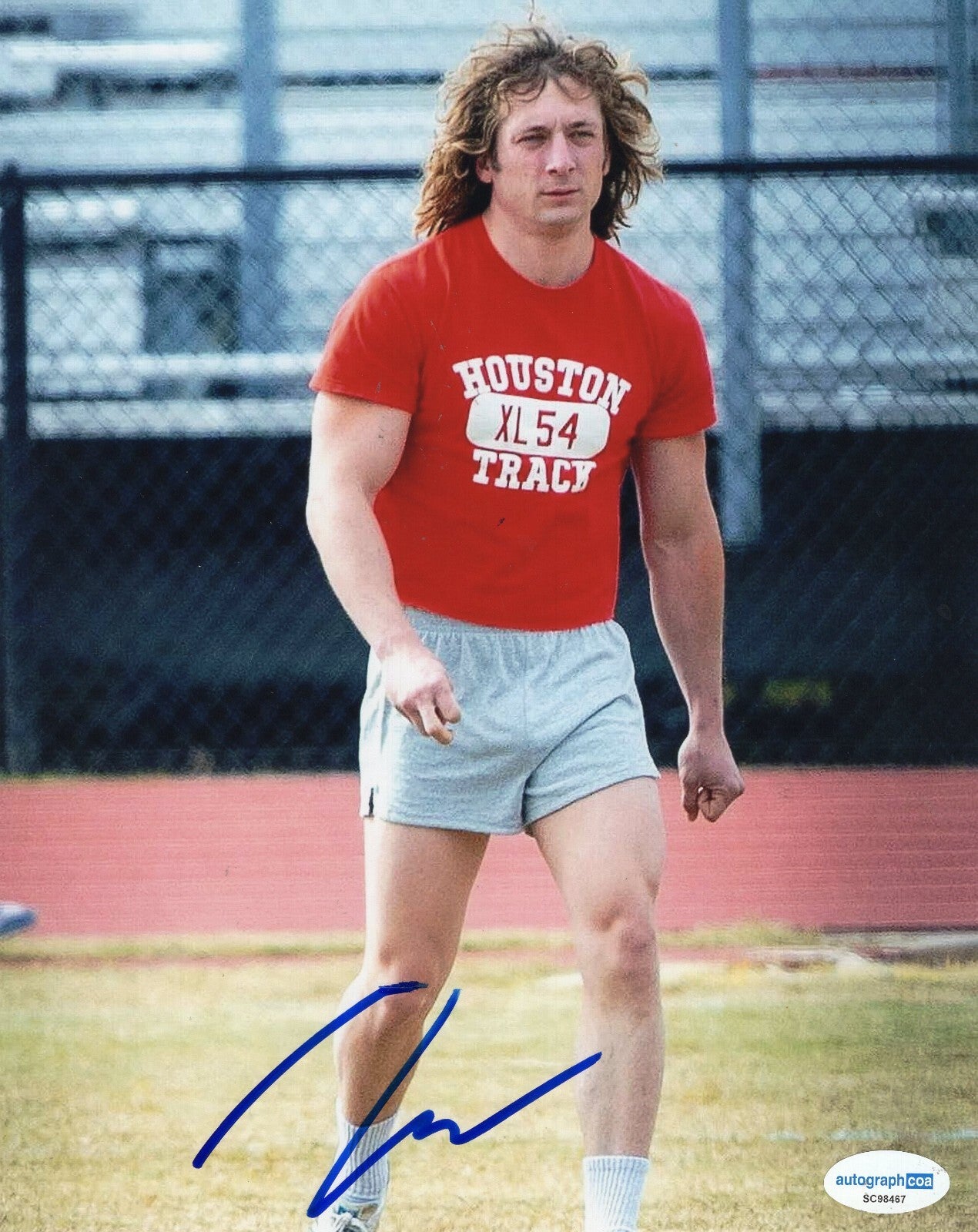 Jeremy Allen White The Iron Claw Von Erich Signed 8x10 Photo w/ACOA SC98467