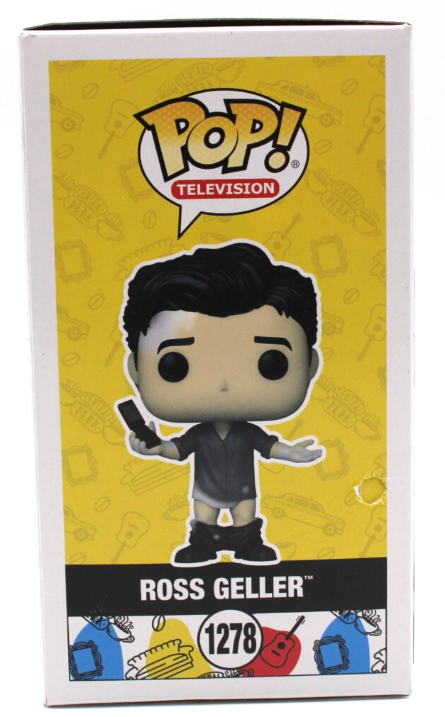 David Schwimmer Signed Friends Ross Geller 1278 Funko Pop w/JSA COA CD77408
