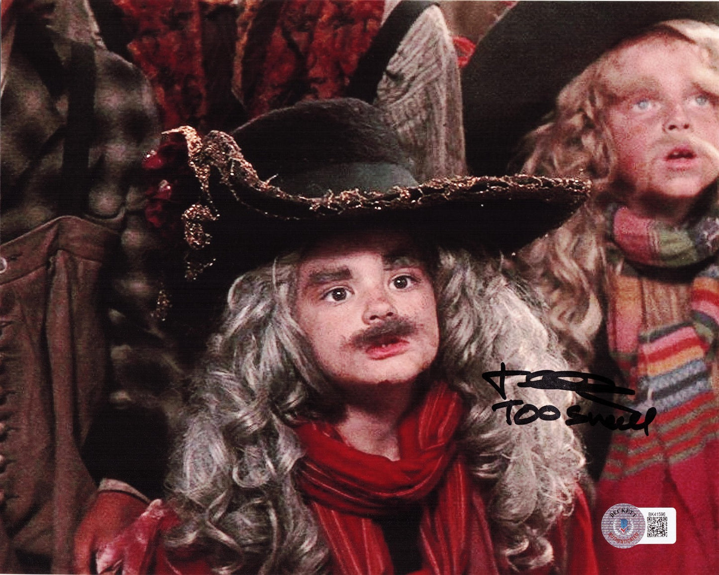 Tulak Thomas Signed HOOK  Movie Too Small 8x10 Photo w/Beckett BAS COA BK41596