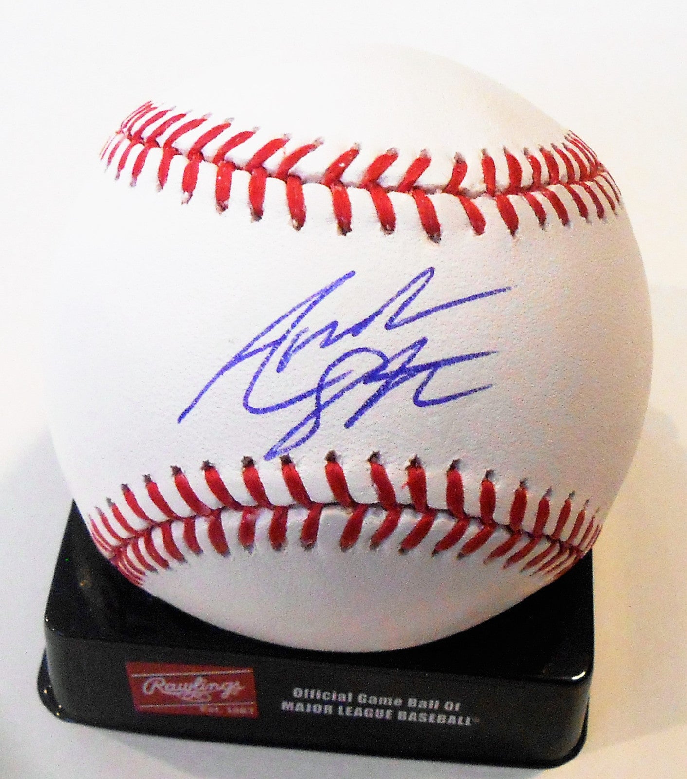 Andrew Stevenson Signed Official Major League Baseball W/COA Nationals
