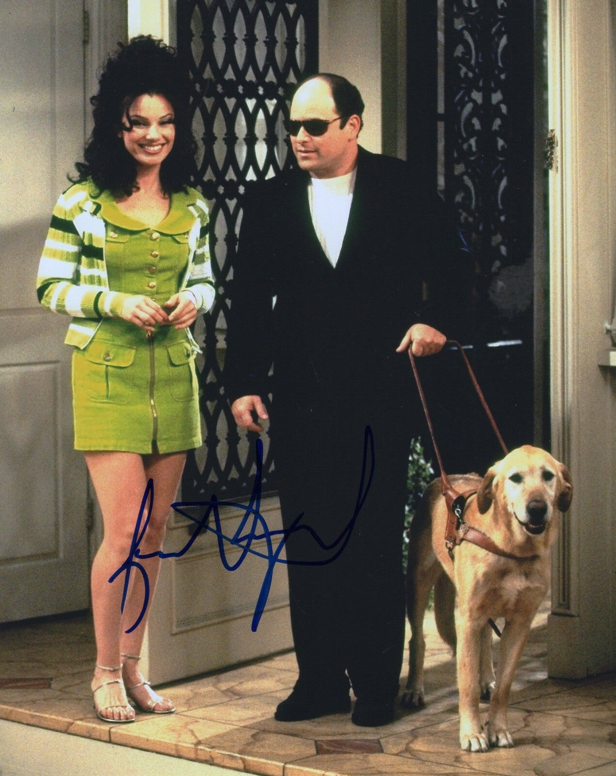 Jason Alexander Seinfeld Dreyfuss Drescher 8x10 Photo w/COA#3