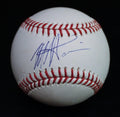 Monte Harrison Signed Official Major League Baseball w/COA Milwaukee Brewers