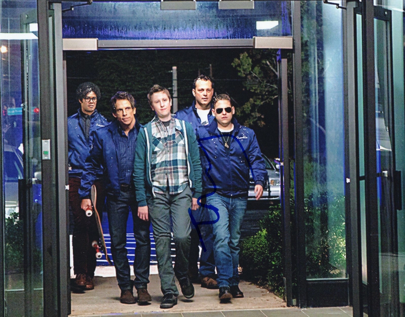 Richard Ayoade The Watch Vince Vaughn Ben Stiller Signed 8x10 Photo w/COA