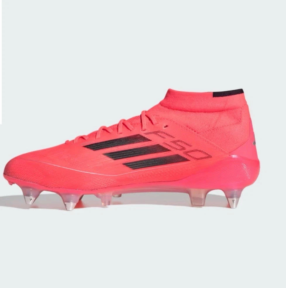 Adidas F50 Elite Mid SG Turbo Soccer Cleats IH6133 Womens Size 11.5 / Mens 10