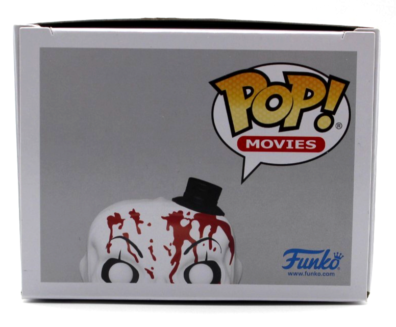 Damien Leone Signed Art The Clown Terrifier Funko Pop 1592 w/Beckett COA BT56268