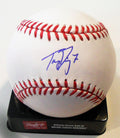 Tony Diaz Signed Official Major League Baseball W/COA Colorado Rockies