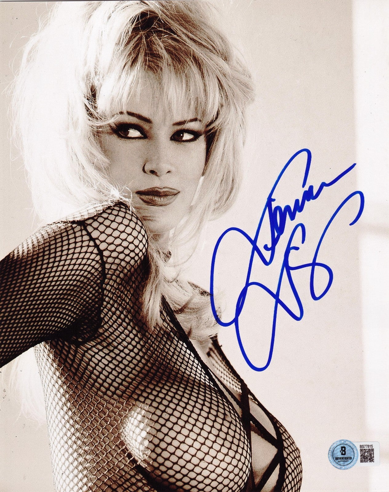 Jenna Jameson Signed Adult Movie Star XXX 8x10 Photo w/Beckett BAS COA BS77815