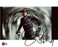Lance Armstrong Signed 8x10 Tour De France Photo W/Beckett BAS LOA AE38968