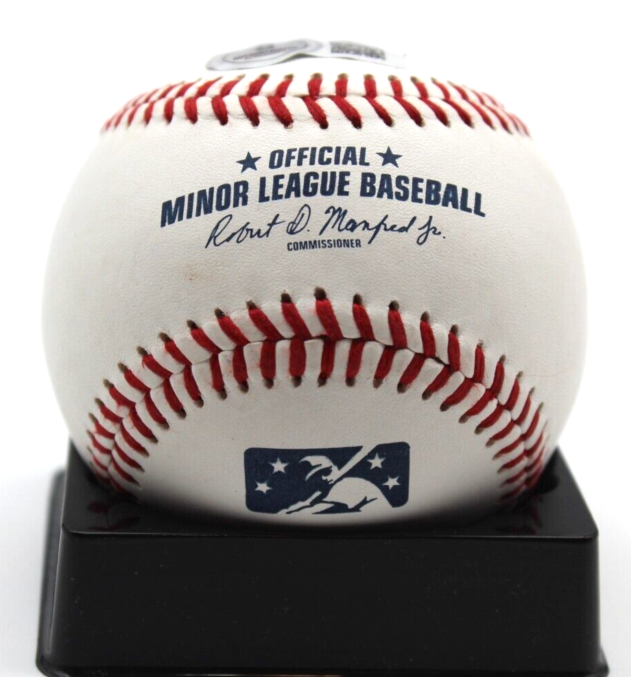 Matt Shaw Signed Official Minor League Baseball Chicago Cubs w/Beckett BR93206
