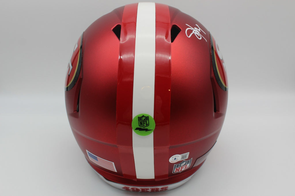 Steve Young Signed San Francisco 49ers Custom Blaze Helmet Used w/Beckett COA