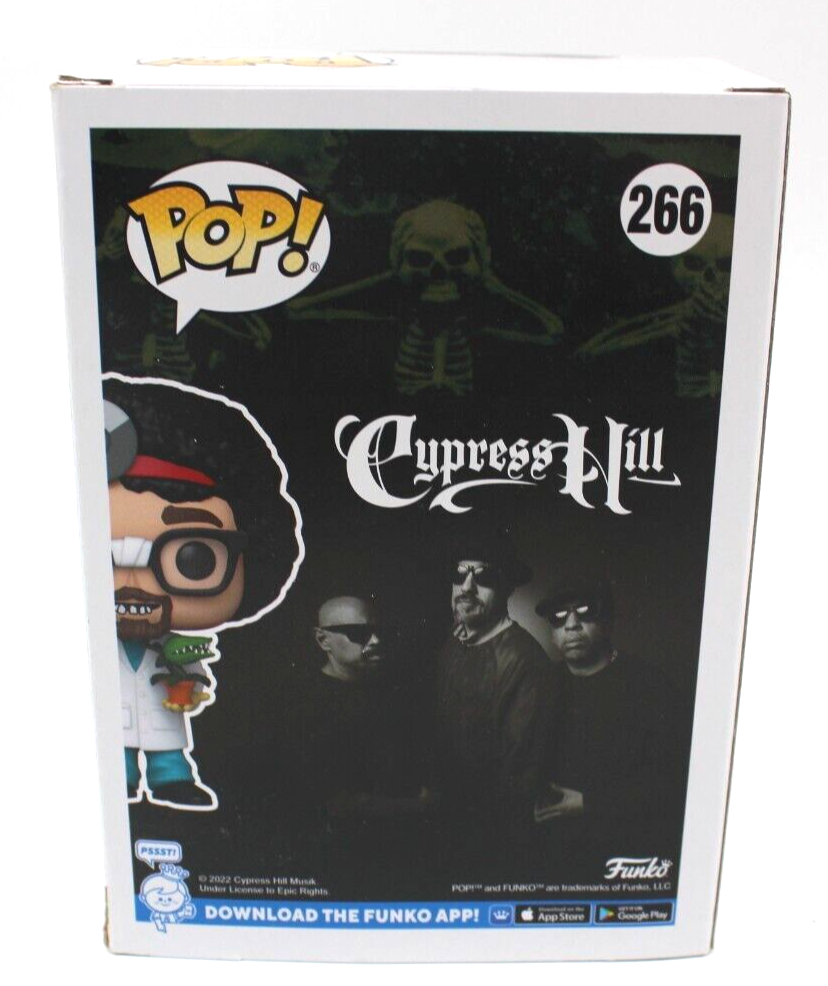 B-Real AS Dr. Greenthumb Cypress Hill Signed Funko Pop w/Beckett COA BH014009