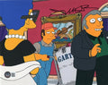 Joe Mantegna Signed Simpsons TV Show Fat Tony 8x10 Photo w/Beckett COA BB76774