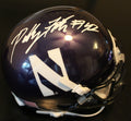 Paddy Fisher Signed Northwestern Wildcats Mini Football Helmet w/COA #1