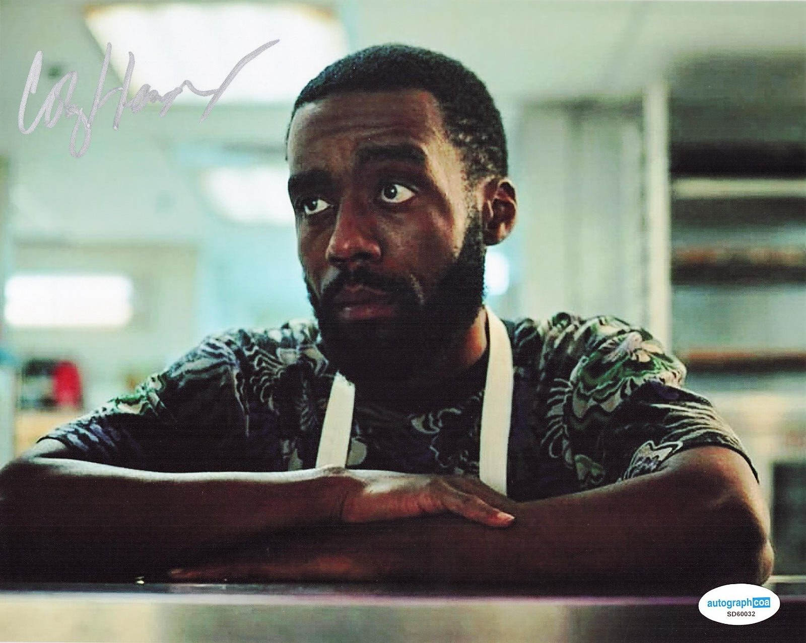 Corey Hendrix The Bear TV Show Gary Sweeps Signed 8x10 Photo w/ACOA SD60032