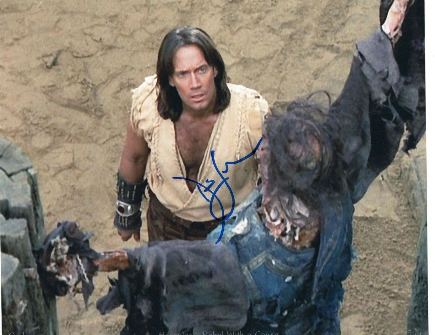 Kevin Sorbo Signed 8x10 Photo w/COA Hercules The Legendary Journeys