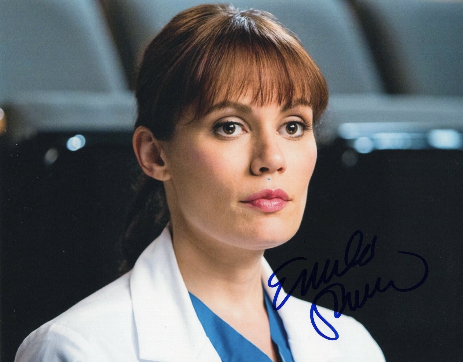 Emily Swallow Actress Signed 8x10 Photo w/COA Monday Mornings #1