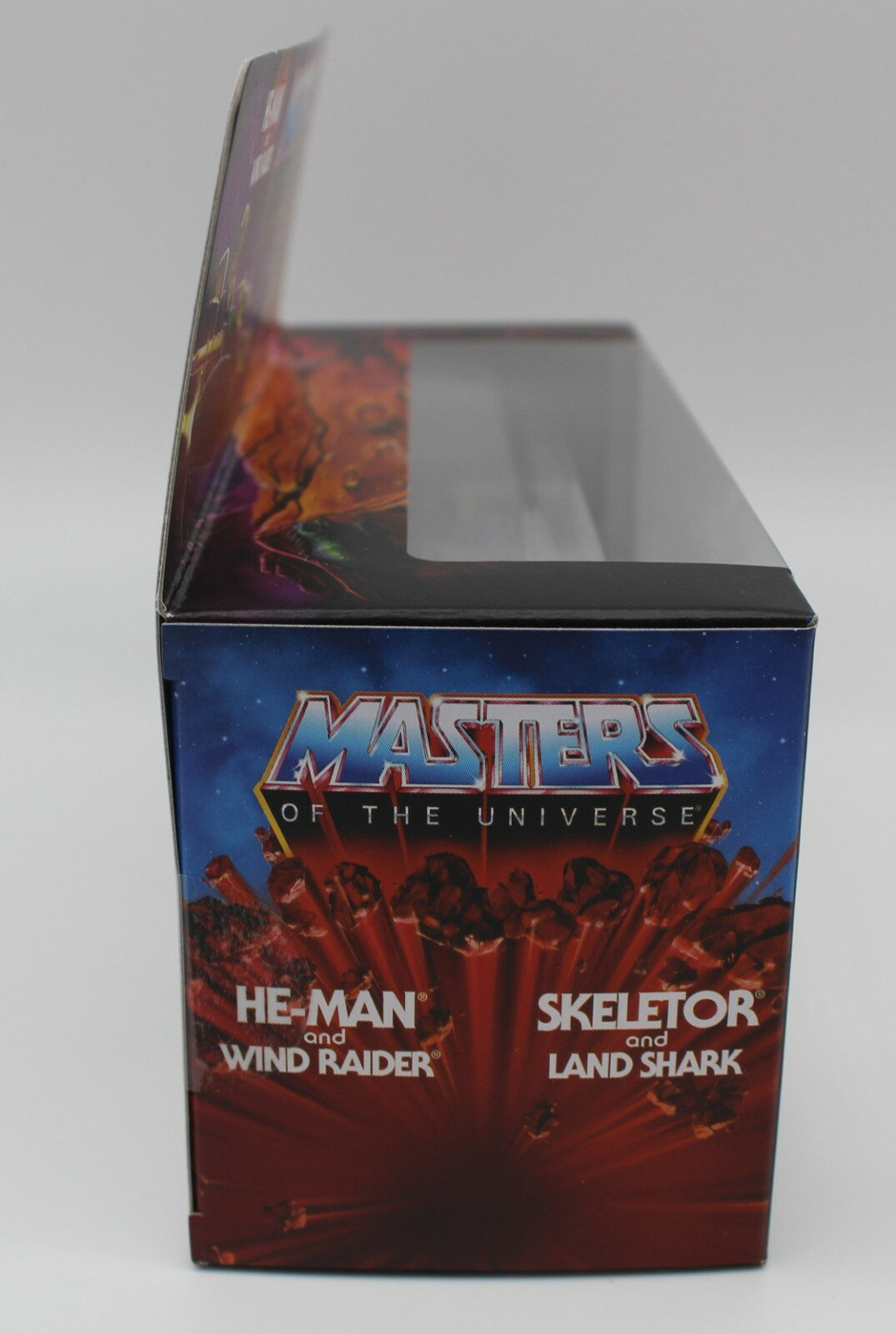 SDCC 2021 Mattel Exclusive Hot Wheels MOTU Wind Raider vs Land Shark Inhand