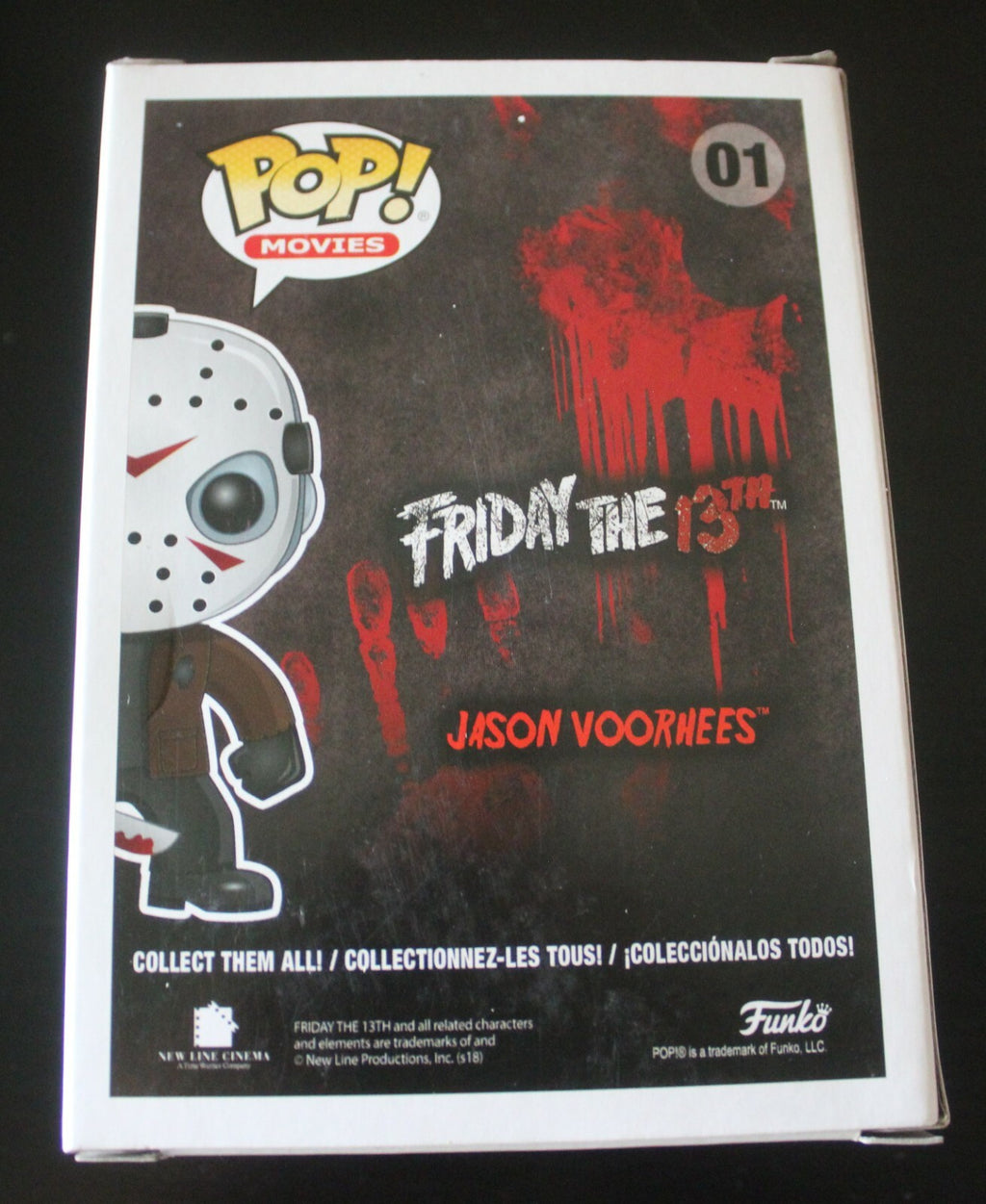 Christopher Swift Friday The 13th Jason Signed #01 Funko w/Beckett COA V77691