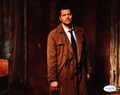 Misha Collins Supernatural TV Show Castiel Signed 8x10 Photo w/ACOA SD59974