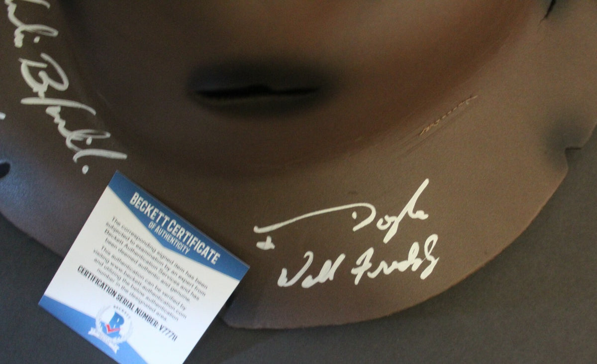 Jim Doyle & Charles Belardinelli Signed Nightmare on Elm St Hat w/Beckett COA