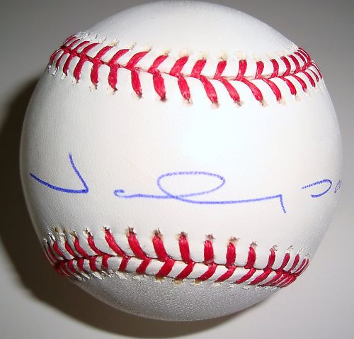 Johnny Damon Signed Baseball w/coa Sox Yankees Rays
