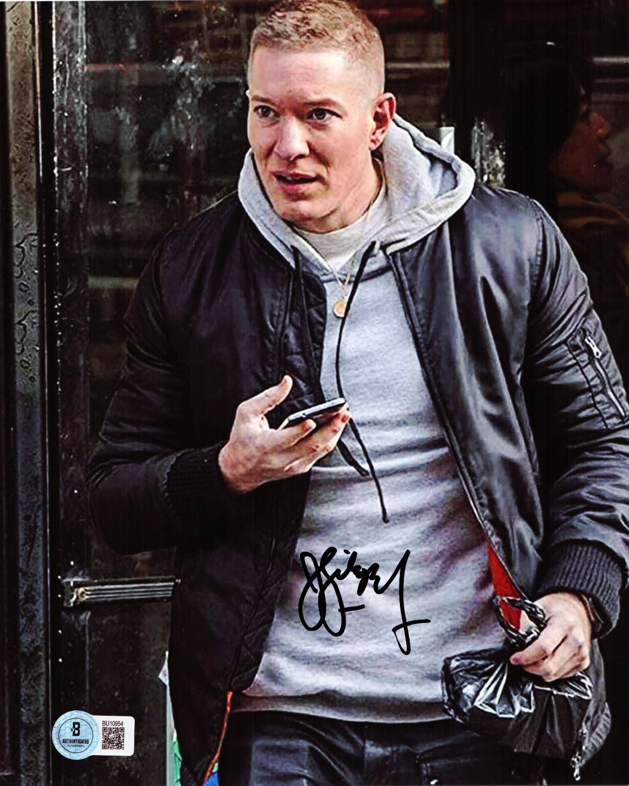 Joseph Sikora Signed Power Book Force Tommy 8x10 Photo W/Beckett COA BU10954