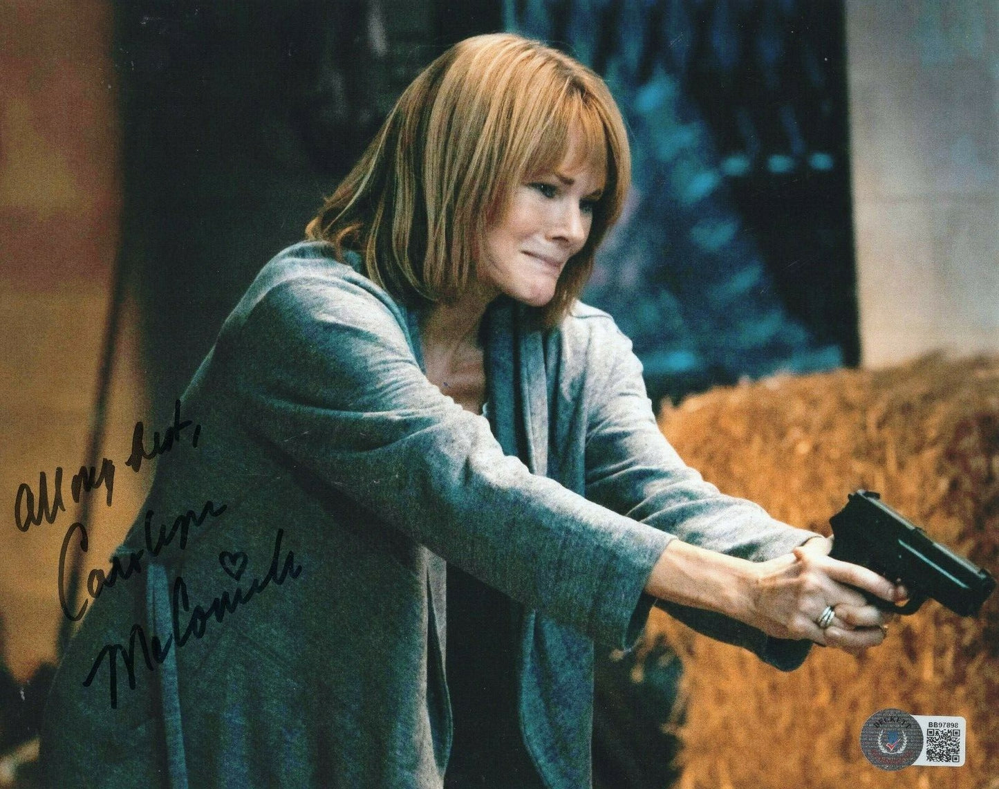 Carolyn McCormick Signed Law and Order 8x10 Photo w/Beckett COA BB97898