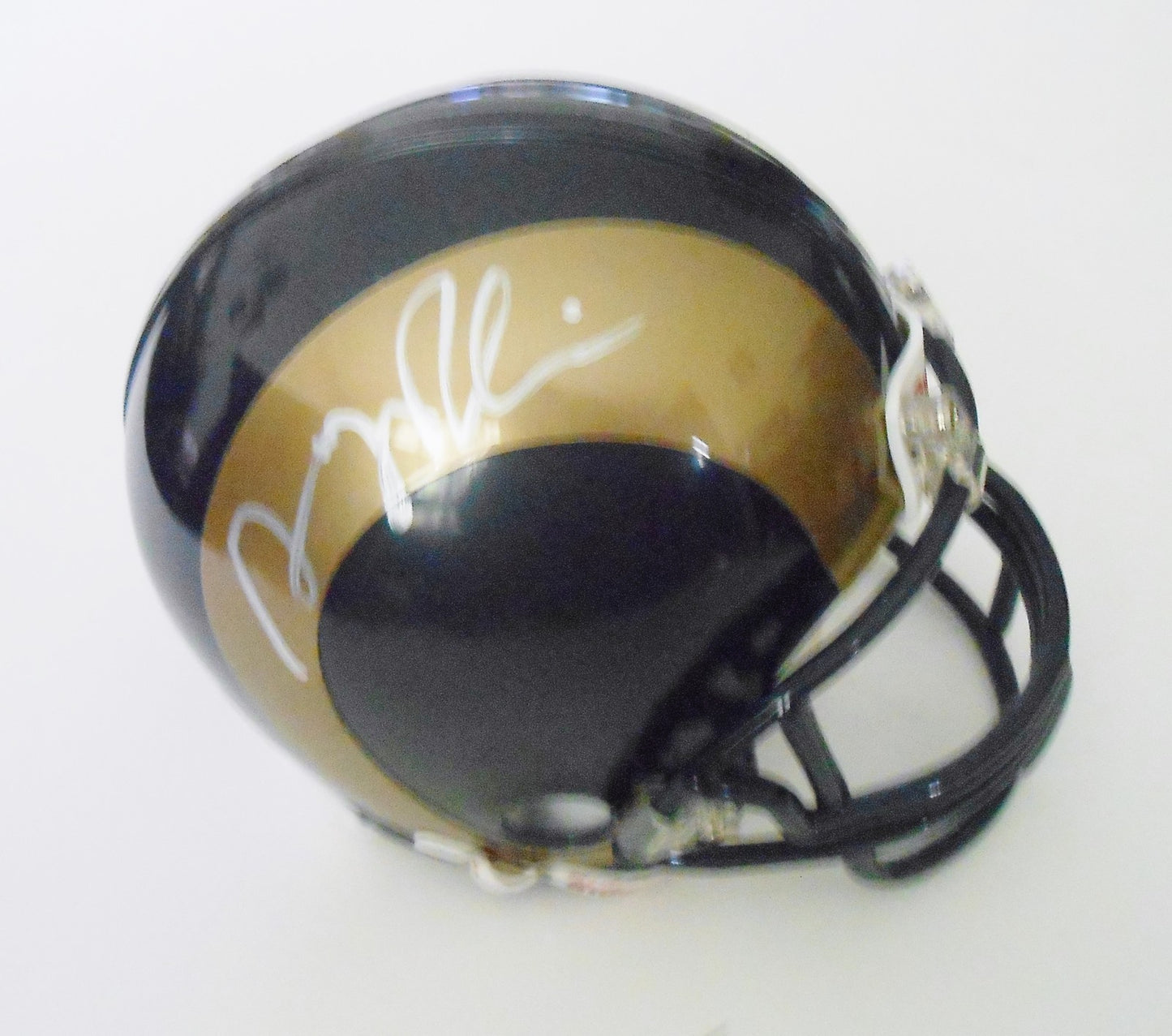 Greg Robinson Signed St. Louis Rams Football Mini Helmet w/COA