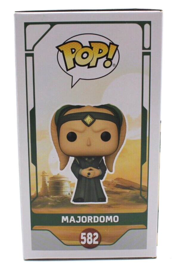 David Pasquesi Star Wars Majordomo #582 Signed Funko Pop w/Beckett COA BP89922