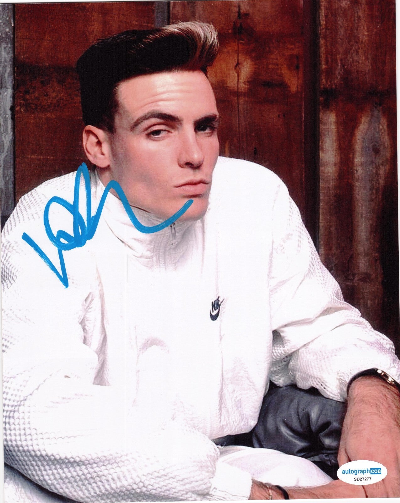 Vanilla Ice Signed 8x10 Photo Ice Ice Baby Rap Hip Hop w/ACOA SD27277