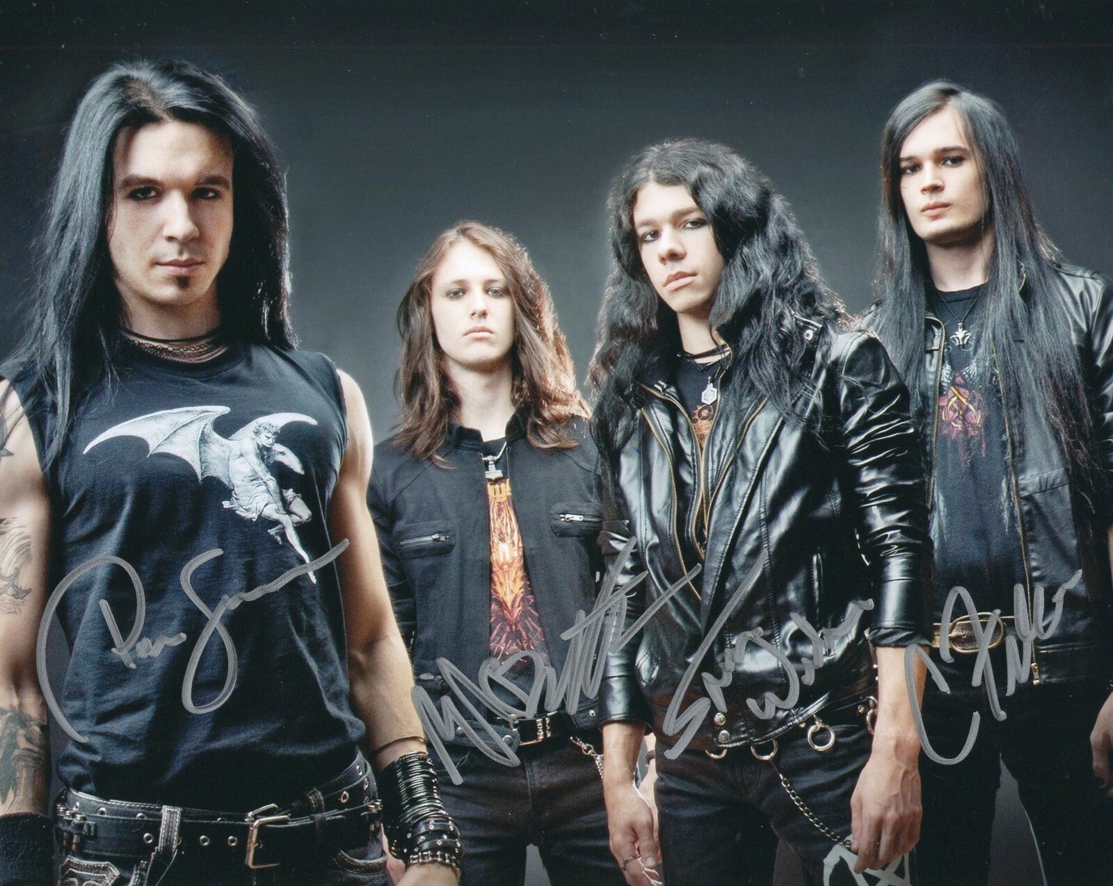 Starkill Group Band Signed 8x10 Photo w/COA Before Hope Fades Gravity #2 