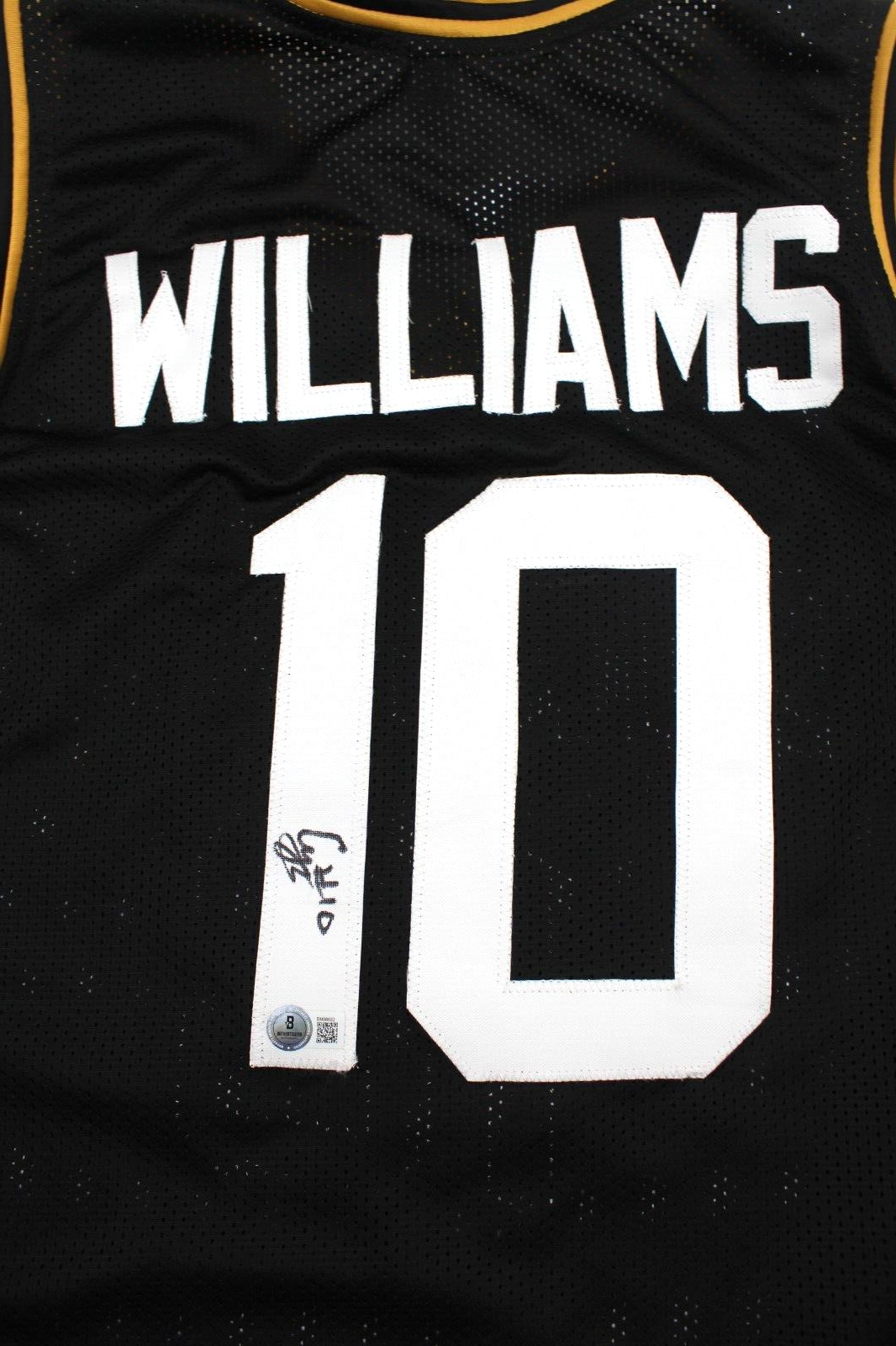 Cody Williams Signed Colorado Buffaloes Basketball Jersey w/Beckett COA BM96982
