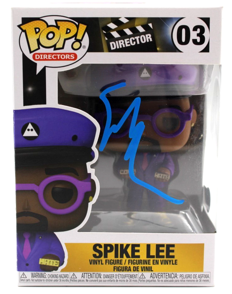 Spike Lee Signed Director Do The Right Thing Funko Pop 03 w/Beckett COA BT56264