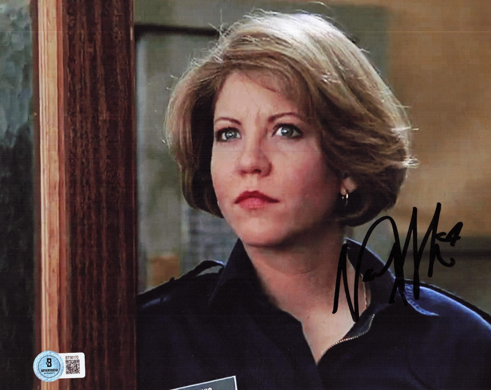 Nancy Allen Signed Robo Cop Anne Lewis 8x10 Photo W/Beckett COA BT56170